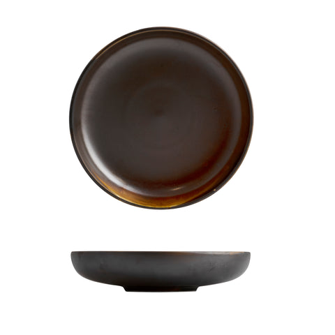 Round Share Bowl 245mmMODA PORCELAIN Rust