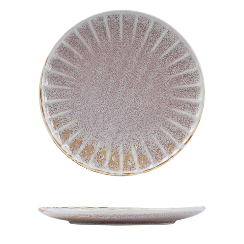 Round Plate 260mm Scallop MODA PORCELAIN Icon