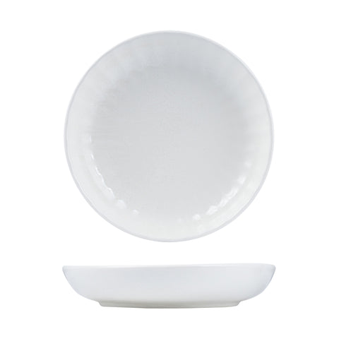 Share Bowl 260mm Scallop MODA PORCELAIN Snow