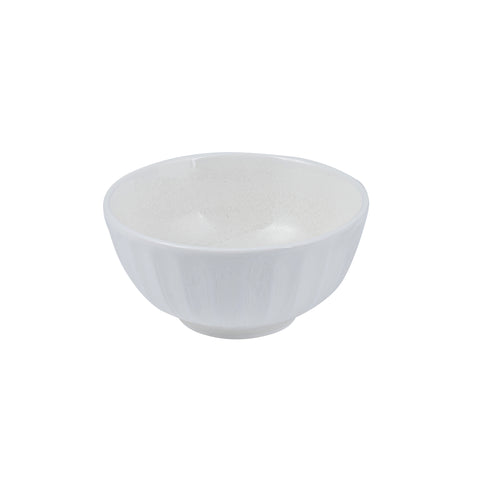 Round Bowl 140mm Scallop MODA PORCELAIN Snow