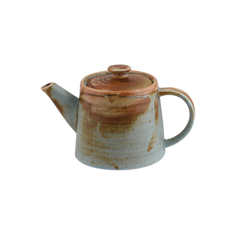 Teapot 380ml With Infuser NOURISH MODA PORCELAIN Fired Earth