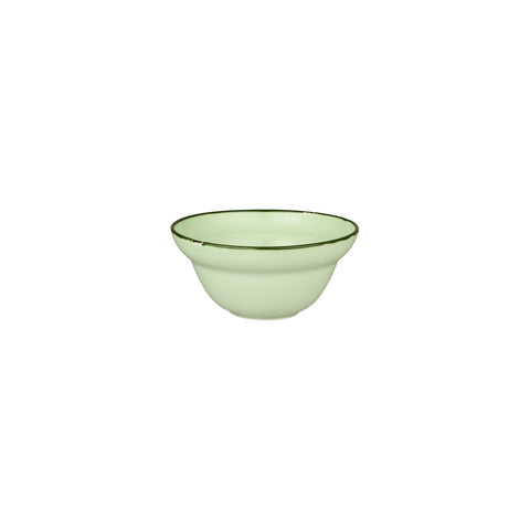 Round Bowl 150mm 300ml GREEN W/GREEN LINE LUZERNE Tintin