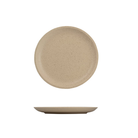 Round Plate 231mm CLAY LUZERNE Dune