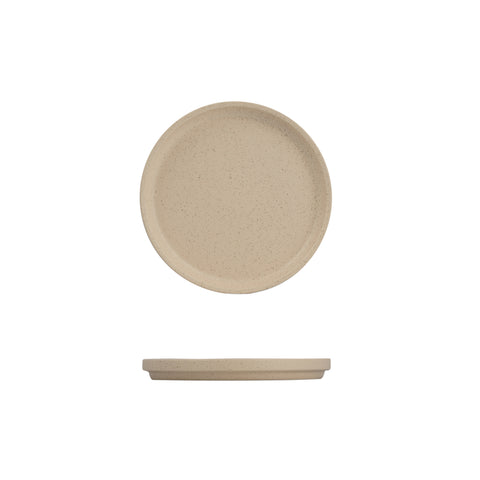 Stackable Round Plate 200mm CLAY LUZERNE Dune