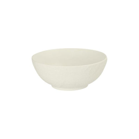 Round Bowl 160mm 750ml MATT WHITE LUZERNE Linen