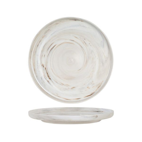 Round Plate 280mm MARBLE LUZERNE Signature