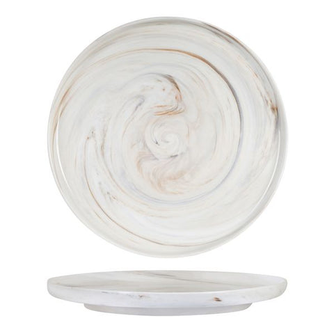 Round Plate 330mm MARBLE LUZERNE Signature