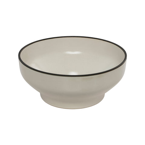 Round Bowl 212mm 91mm H DUSTED WHITE LUZERNE Mod