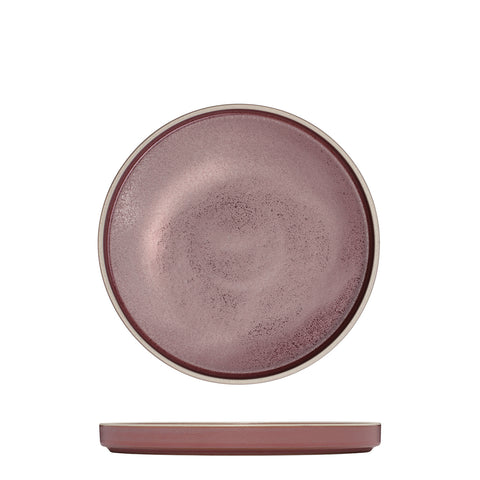 Round Stackable Plate 200mm SMOKEY PLUM LUZERNE Mod