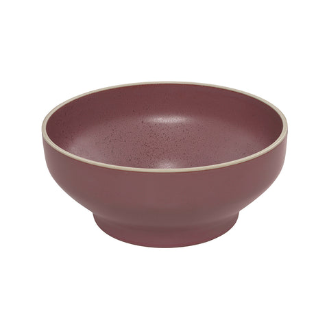 Round Bowl 212mm 91mm H SMOKEY PLUM LUZERNE Mod