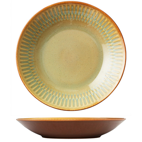 Round Deep Bowl/Plate 280mm CINNAMON LUZERNE Cottage