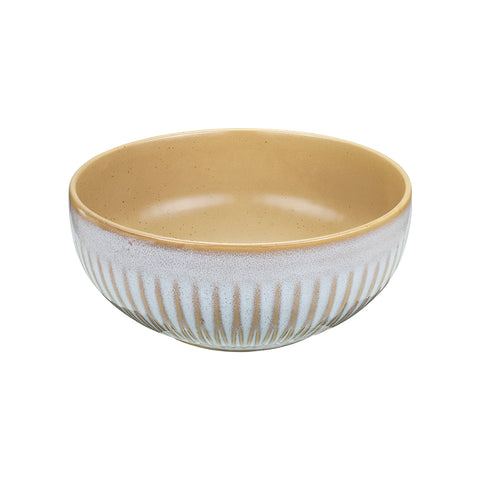 Round Bowl 190mm ALMOND LUZERNE Cottage