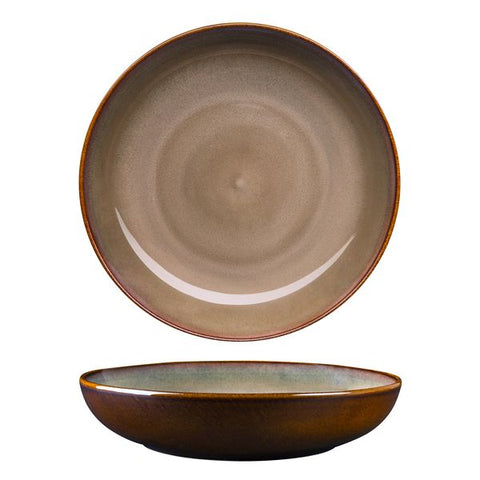 Bowl/Plate 230mm 51mm H SAMA LUZERNE Rustic