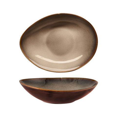 Oval Share Bowl 230X180mm SAMA LUZERNE Rustic