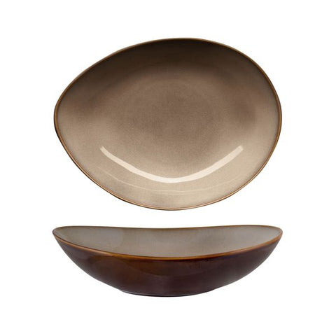 Oval Share Bowl 280X215mm SAMA LUZERNE Rustic