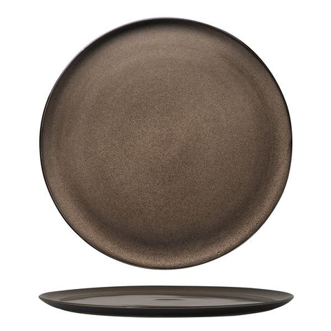 Pizza Plate 320mm CHESTNUT LUZERNE Rustic