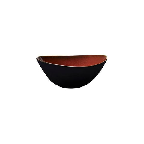 Oval Bowl 190X170mm CRIMSON LUZERNE Rustic