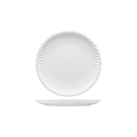 Paper Plate 203mm WHITE FORTESSA Food Truck