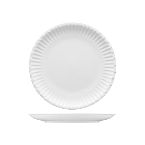 Paper Plate 254mm WHITE FORTESSA Food Truck