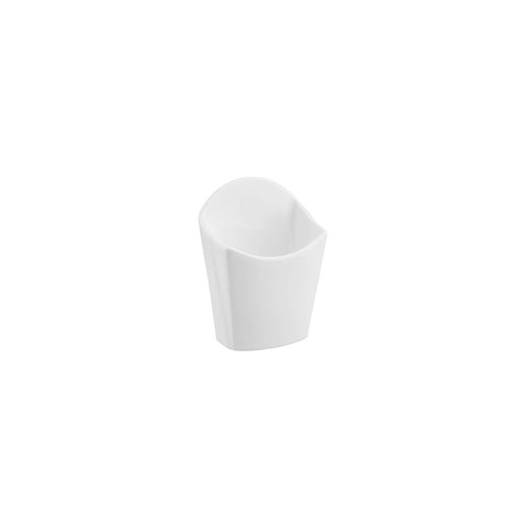 French Fry Cup 100X75mm WHITE FORTESSA Food Truck