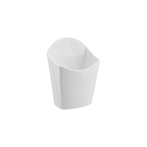 French Fry Cup 110X155mm WHITE FORTESSA Food Truck