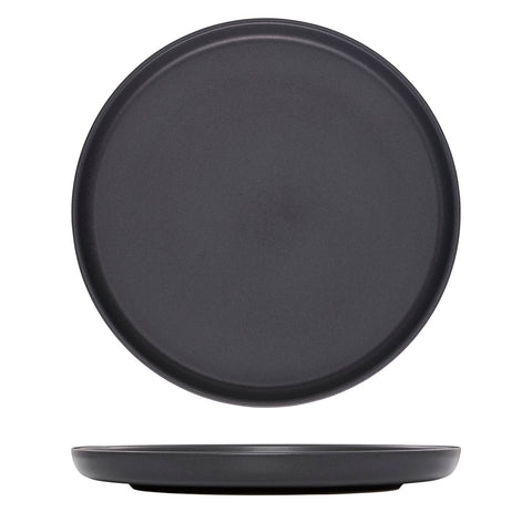 Round Plate 280mm BLACK ECLIPSE Uno