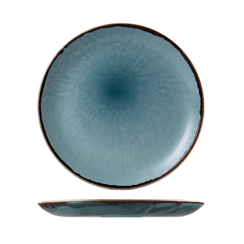 Round Coupe Plate 288mm BLUE DUDSON Harvest