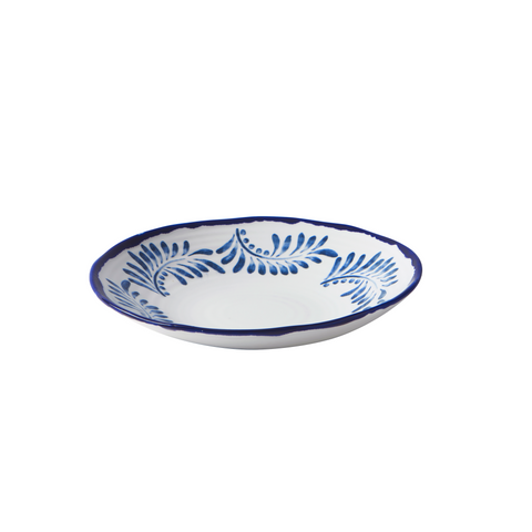 Organic Coupe Bowl 279mm 1350ml WHITE / BLUE DUDSON Mediterranean