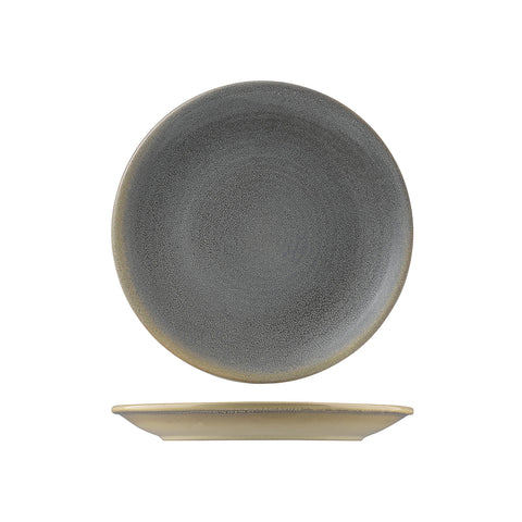 Round Coupe Plate 229mm GRANITE DUDSON Evo