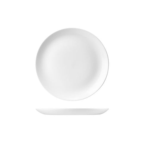 Round Coupe Plate 217mm WHITE CHURCHILL Evolve