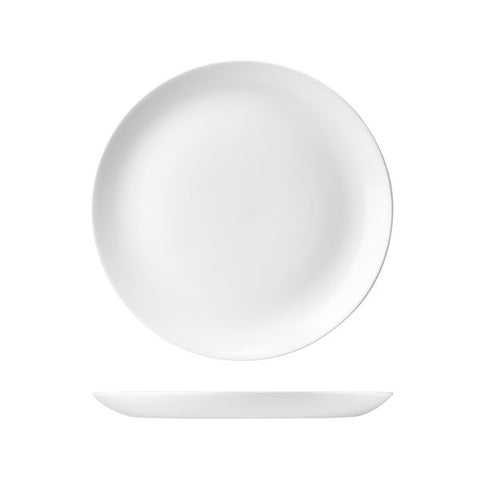 Round Coupe Plate 260mm WHITE CHURCHILL Evolve