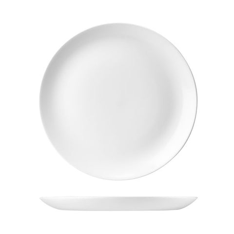 Round Coupe Plate 288mm WHITE CHURCHILL Evolve