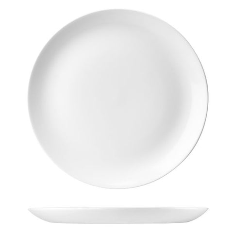 Round Coupe Plate 324mm WHITE CHURCHILL Evolve