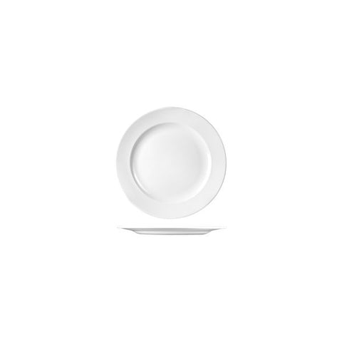 Round Wide Rim Plate 165mm WHITE CHURCHILL Classic