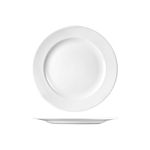 Round Wide Rim Plate 273mm WHITE CHURCHILL Classic