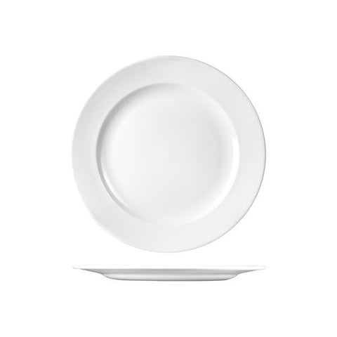 Round Wide Rim Plate 280mm WHITE CHURCHILL Classic