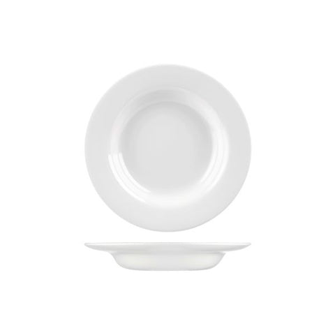 Round Wide Rim Pasta Bowl 230mm 325ml WHITE CHURCHILL Classic