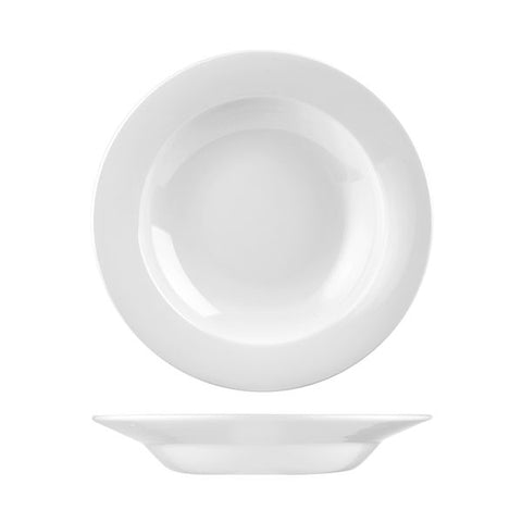 Round Wide Rim Pasta Bowl 300mm 720ml WHITE CHURCHILL Classic