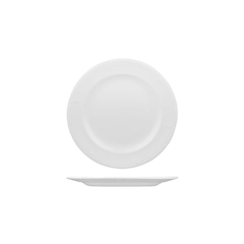 Round Plate 185mm WHITE CHURCHILL Buckingham