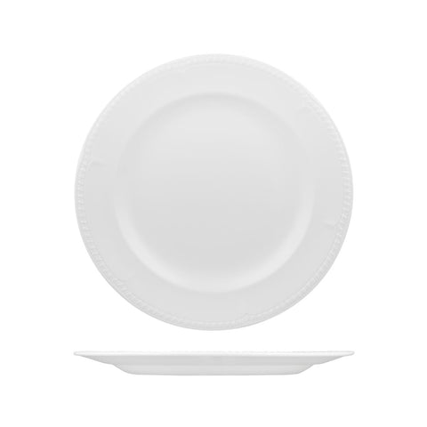 Round Plate 280mm WHITE CHURCHILL Buckingham