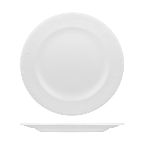 Round Plate 305mm WHITE CHURCHILL Buckingham