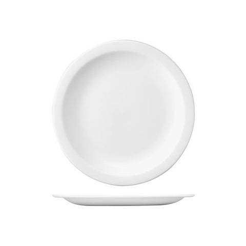 Round Narrow Rim Plate 280mm WHITE CHURCHILL Nova