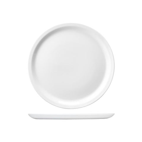 Pizza Plate Narrow Rim 286mm WHITE CHURCHILL Nova