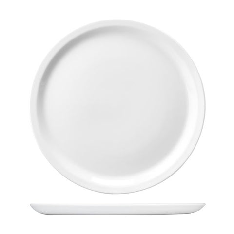 Pizza Plate Narrow Rim 340mm WHITE CHURCHILL Nova