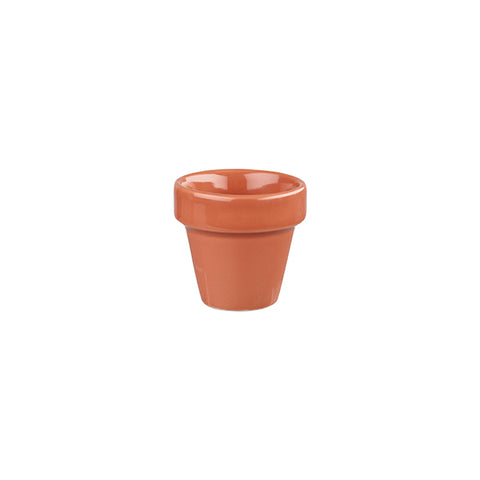 Plant Pot 67mm 69mm H PAPRIKA CHURCHILL Bit On The Side