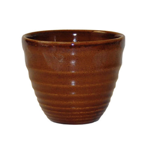 Ripple Chip Mug 95mm 83mm H 280ml CINNAMON CHURCHILL Bit On The Side