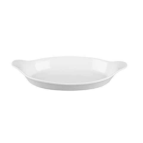 Oval Gratin 232X125mm WHITE CHURCHILL Cookware