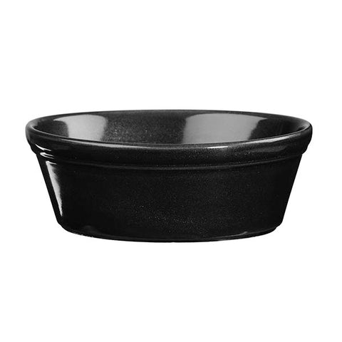 Round Dish 135mm 500ml BLACK CHURCHILL Cookware