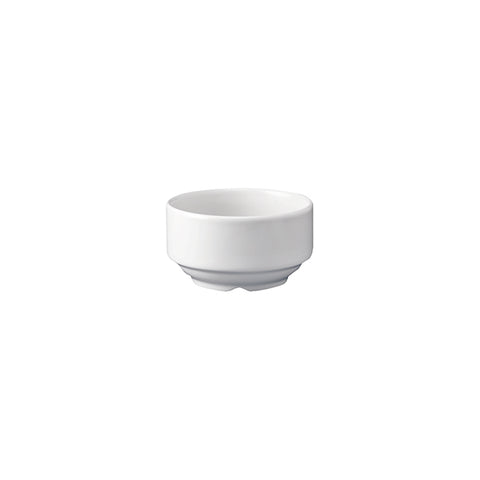 Stackable Consomm e Bowl 115mm WHITE CHURCHILL Holloware