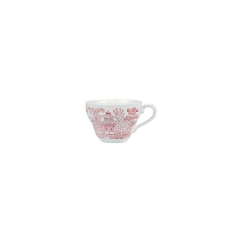 Tea/Coffee Cup 198ml WILLOW CRANBERRY CHURCHILL Vintage Prints